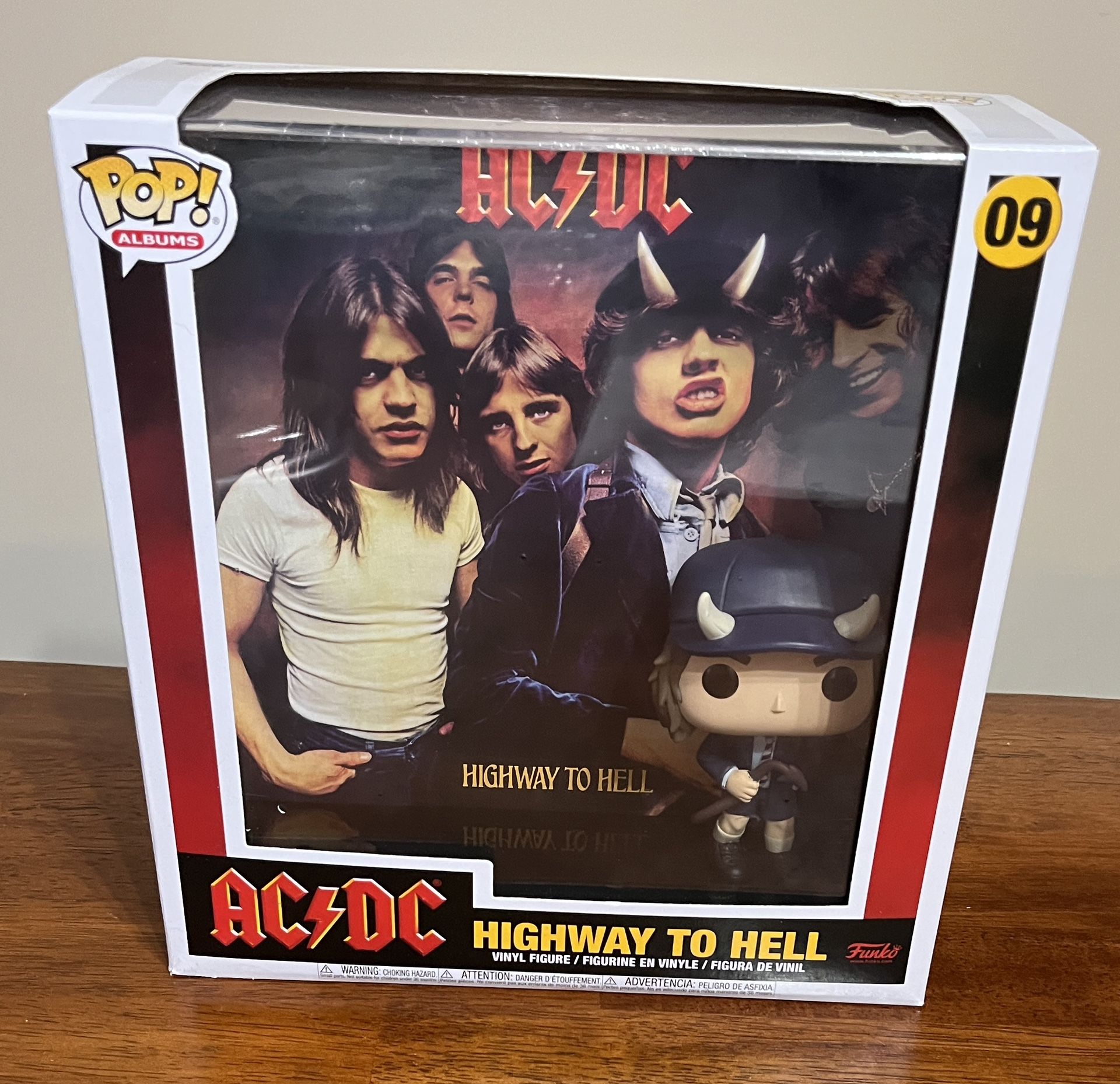 *New * Funko AC/DC Highway To Hell POP Album And 4” Action Figure