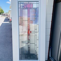 Exterior Decorative Full Glass Door 36x79.25 No Frame