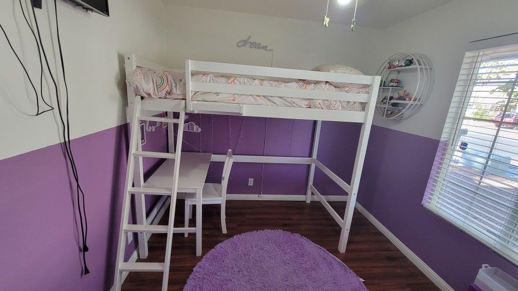 Bunk Bed With Desk