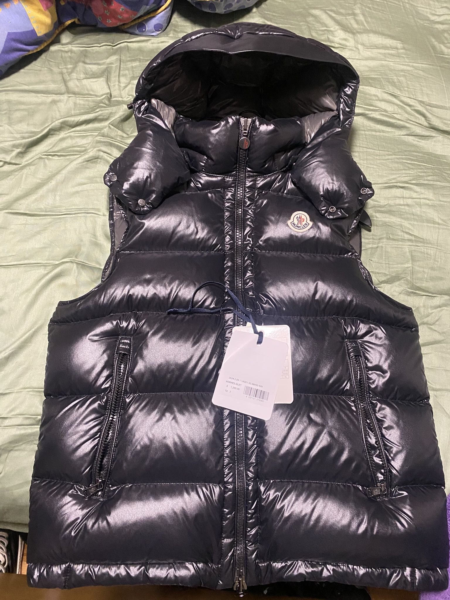 Moncler Bormes Gilet Vest With Hood