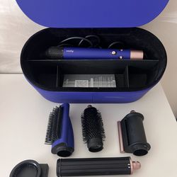 Dyson Special Edition Airwrap Multi-Styler-Complete Long in Vinca Blue and Rose