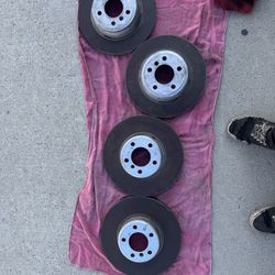 OEM BMW F30 Front Brake Rotors – Good Condition”
