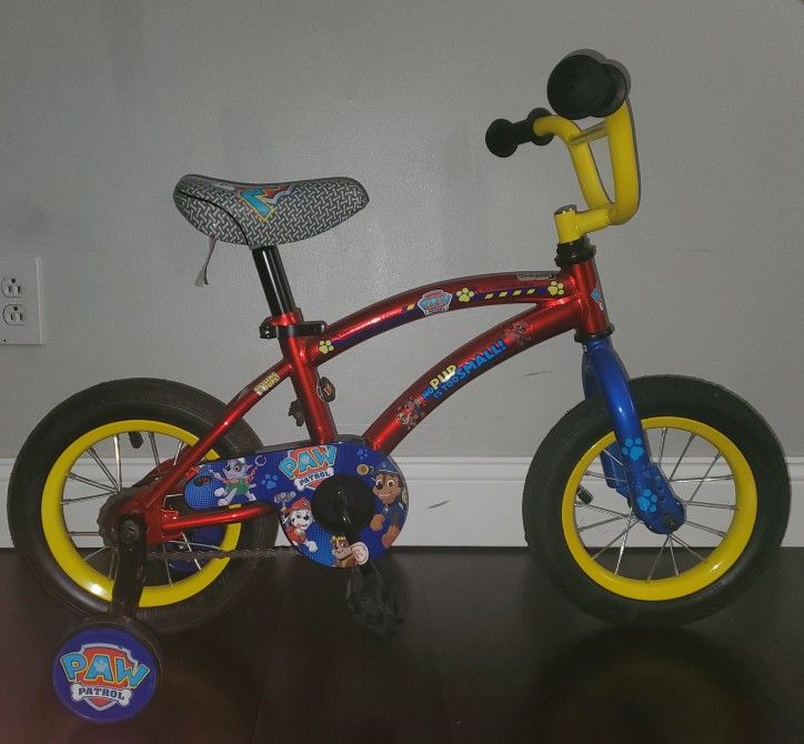 Paw Patrol 12" Bike w/ Training Wheels