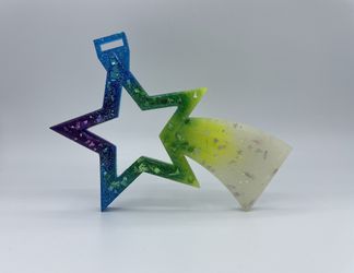 Multi Color Glow In The Dark And UV Reactive Shooting Star Tsurikawa 