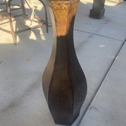 Flower Metal Vase