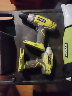 Ryobi Drill And Impact Driver