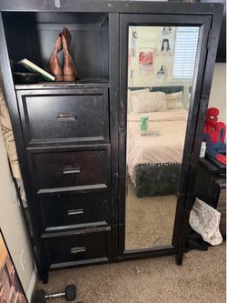 Moving sale!!  Large dresser with mirror  (Heavy)