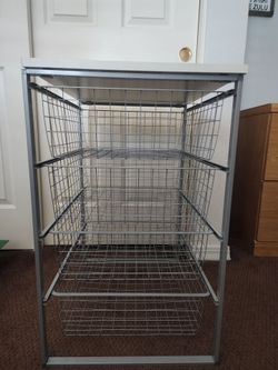 Three Drawer Metal Cabinet