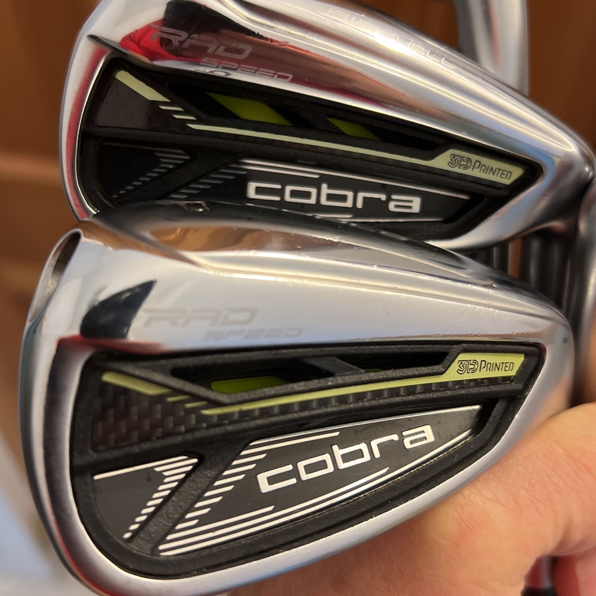 A Great Set Of Cobra Radspeed King Irons Golf Clubs 