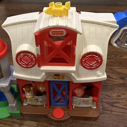 FREE Fisher-Price Little People Caring for Animals Farm playset