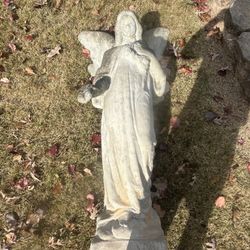 5’ Ft Tall Concrete Angel 