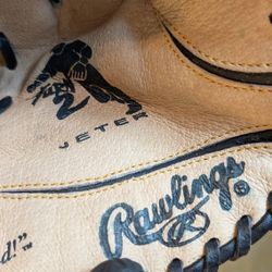 Derek Jeter Baseball Glove Little League 