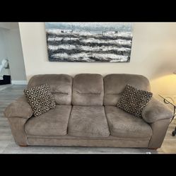 Sofa And Chair And Ottoman