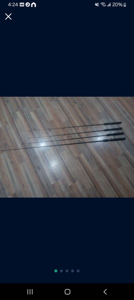 4 Fishing Poles 10$ Each