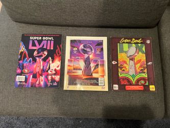 Super Bowl program books
