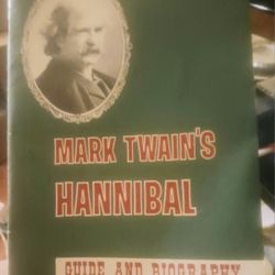 Very Nice 1968 Mark Twain's Hannibal Guide And Biography Hand Signed By John Winkler The Author 