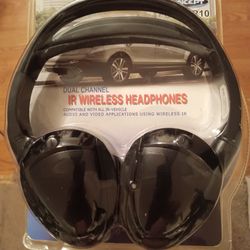 CONCEPT-dual channel {IR} wireless headphones