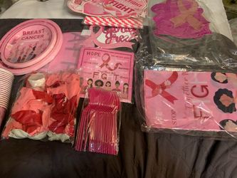 Breast Cancer Awareness Party Supplies Bundle
