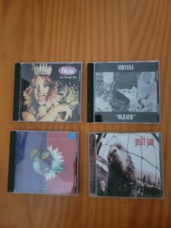 CD Bundle: Nirvana, Pearl Jam, David Matthews Band, Hole