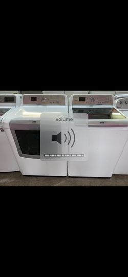 Maytag set washer and dryer electric