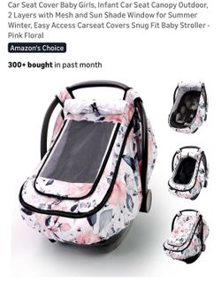 Baby car seat seat cover