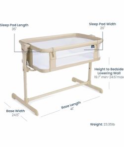 Halo bedside bassinet