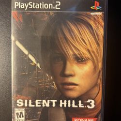 Silent Hill 3 PS2 (Box and Disc ONLY)