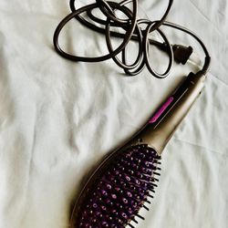 Hair Straightening Brush Electric