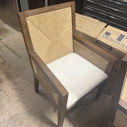 Restoration Hardware Milos Dining Armchairs