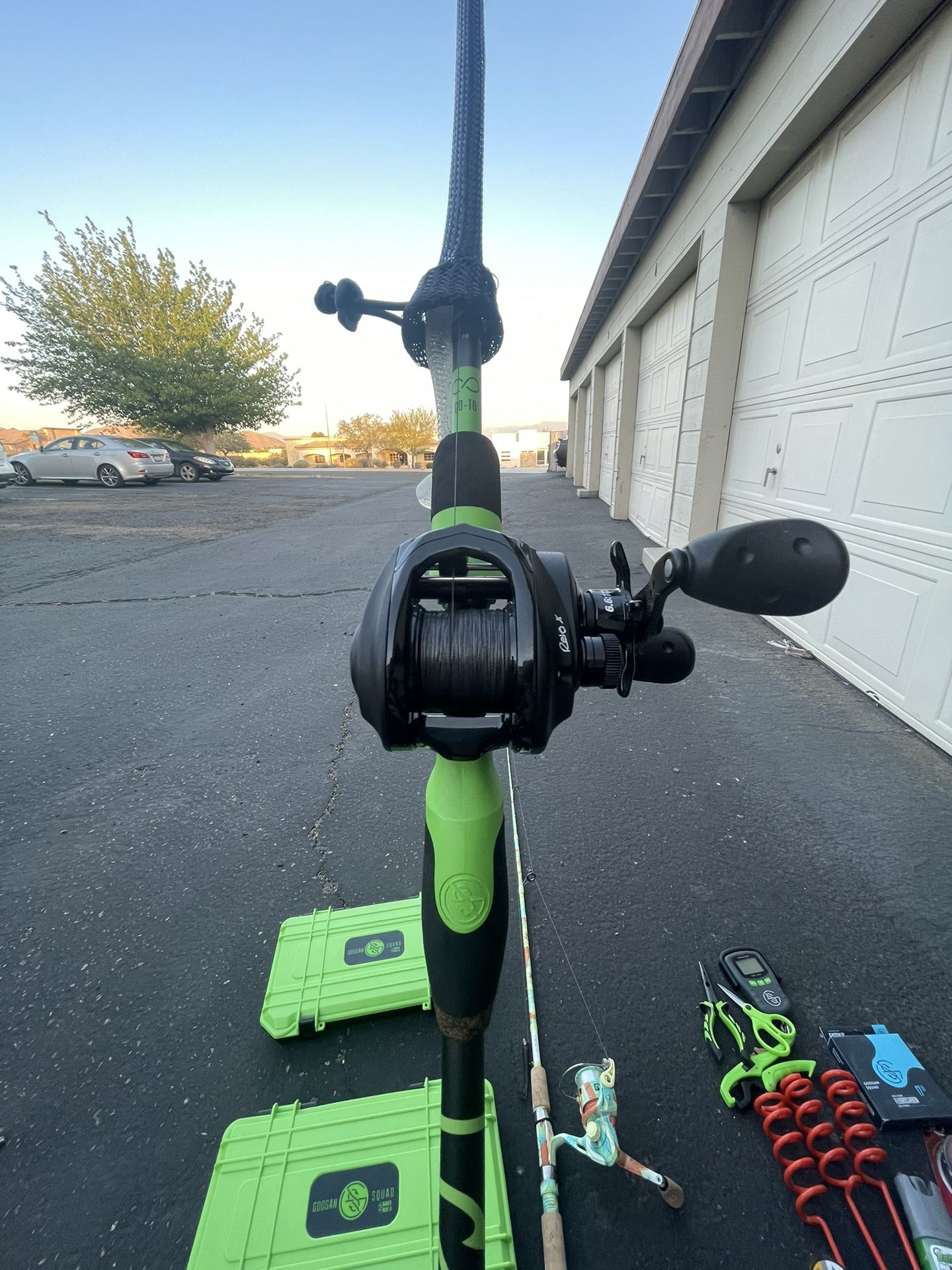 fishing pole for Sale in Apple Valley, CA OfferUp