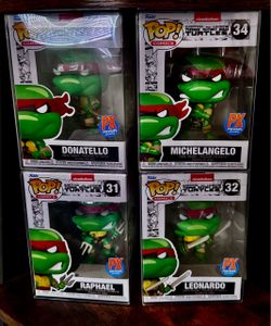 Ninja Turtle Funko Pop Set