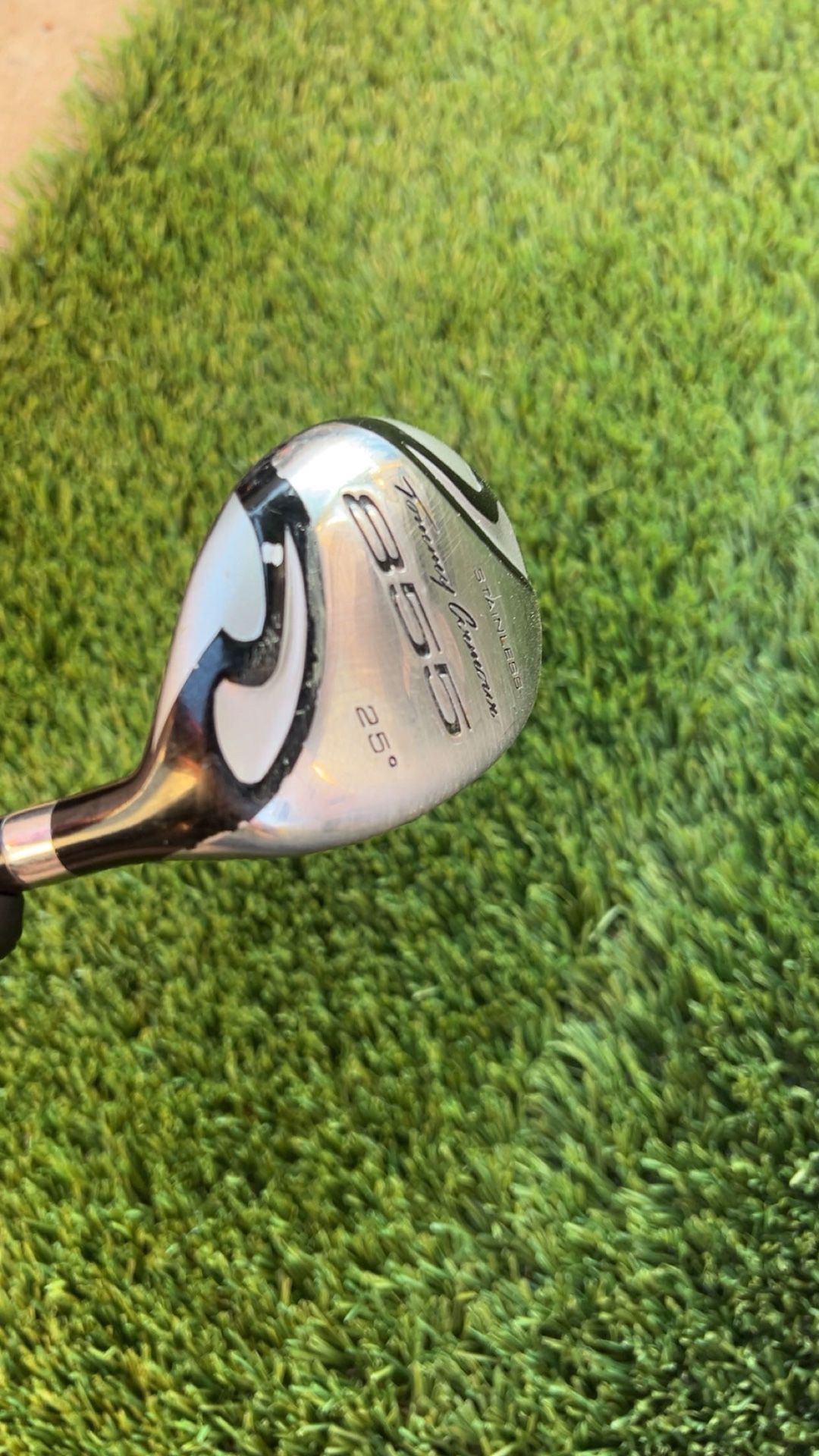 Tommy Armour 855 25° Hybrid Rescue Golf Club Graphite Aldila Regular Flex $35