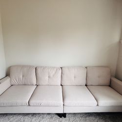 New wayfair Sofa With Storage Ottoman!!