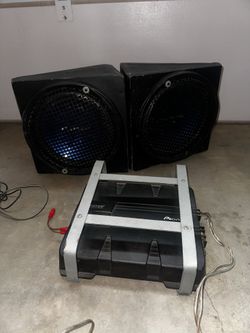 Pioneer Subs And Amp 