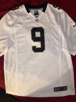 New Orleans Saints Drew Brees #9 Jersey - Men's XL (White)