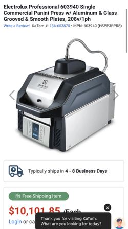 Electrolux Panini maker