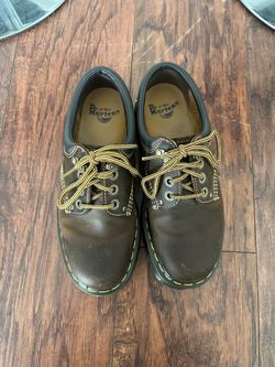 Dr. Martens Brown platform