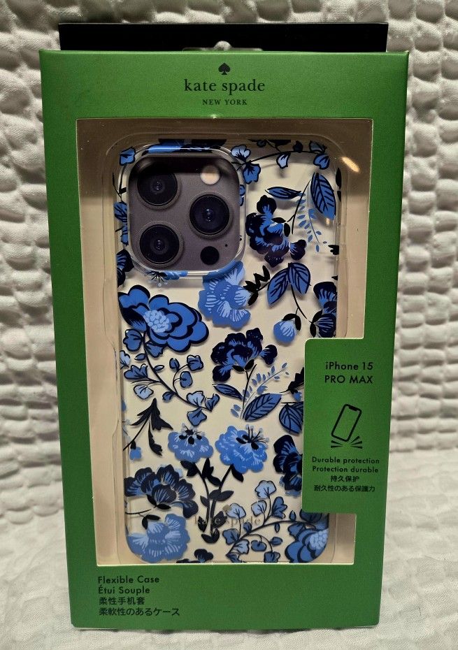 NIB Kate Spade iPhone 15 Pro Max Phone Case