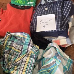 Boys Size 5 Lot