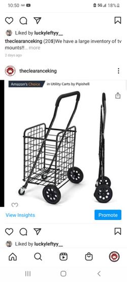 Metal Shopping Trollys