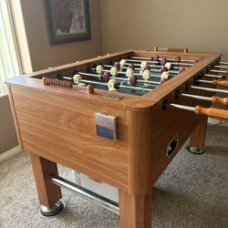 Wood Foosball Table