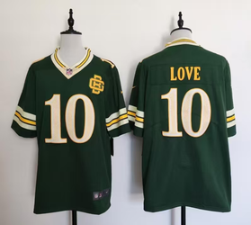 Green Bay Packers #10 Jordan Love Rivalries Vapor F.U.S.E. Limited Stitched Football Jersey
