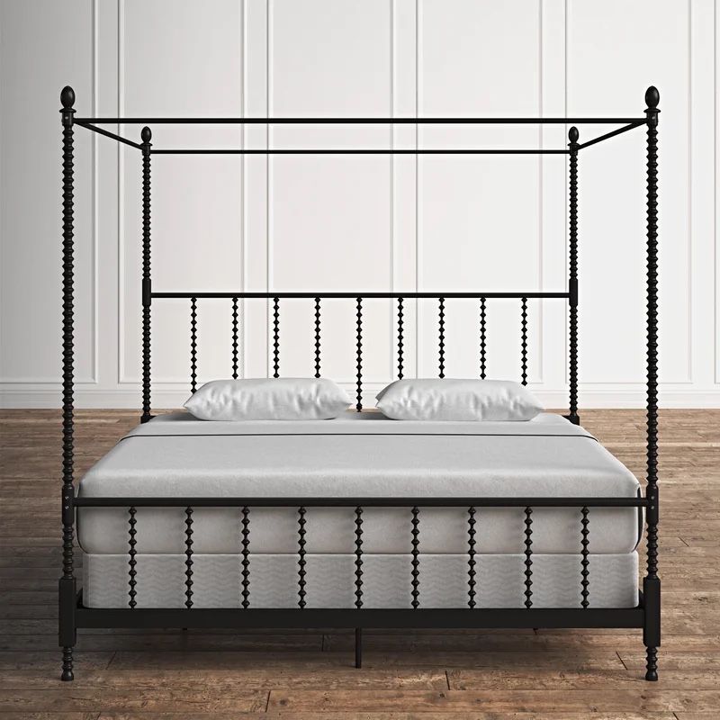 Kelly Clarkson King Metal Canopy Bed