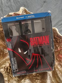 BATMAN THE ANIMATES SERIES DELUXE EDITION BLU RAY 