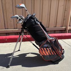 US Kids Golf Ultra Light 5 Club Set 51” with stand bag