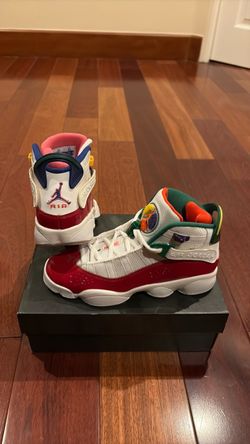 Air Jordan 6 Rings Sneakers (GS) Size 4 youth