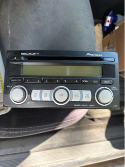 08 scion tc radio