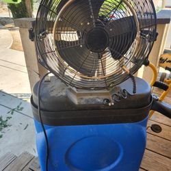 Cool Draft 20 Gal Fan Mister Cooler