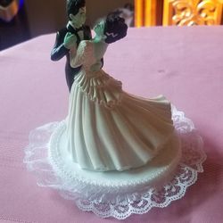 Halloween Frankenstein Bride Of Frankenstein Wedding Cake Topper