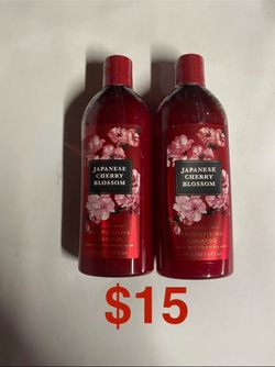 Bath & Body Works Japanese Cherry Blossom Shampoo x2